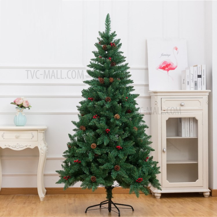180cm 800 Arbres-tips Arbre De Simulation D'arbre De Noël Artificiel De Fournitures De Décoration De Noël-3