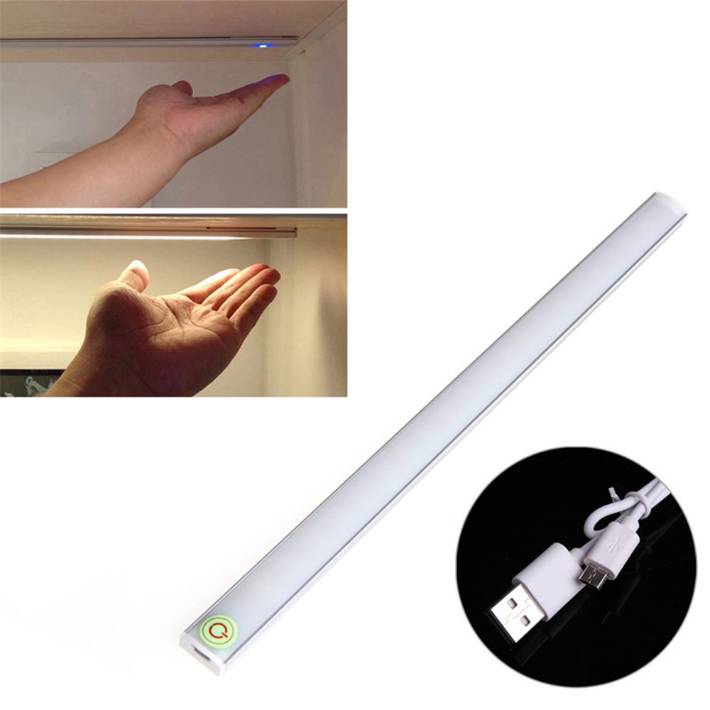 USB Touch Reading Light Eye Protection Dimmable Cabinet Wardrobe Kitchen Camping Lamp Bar-10
