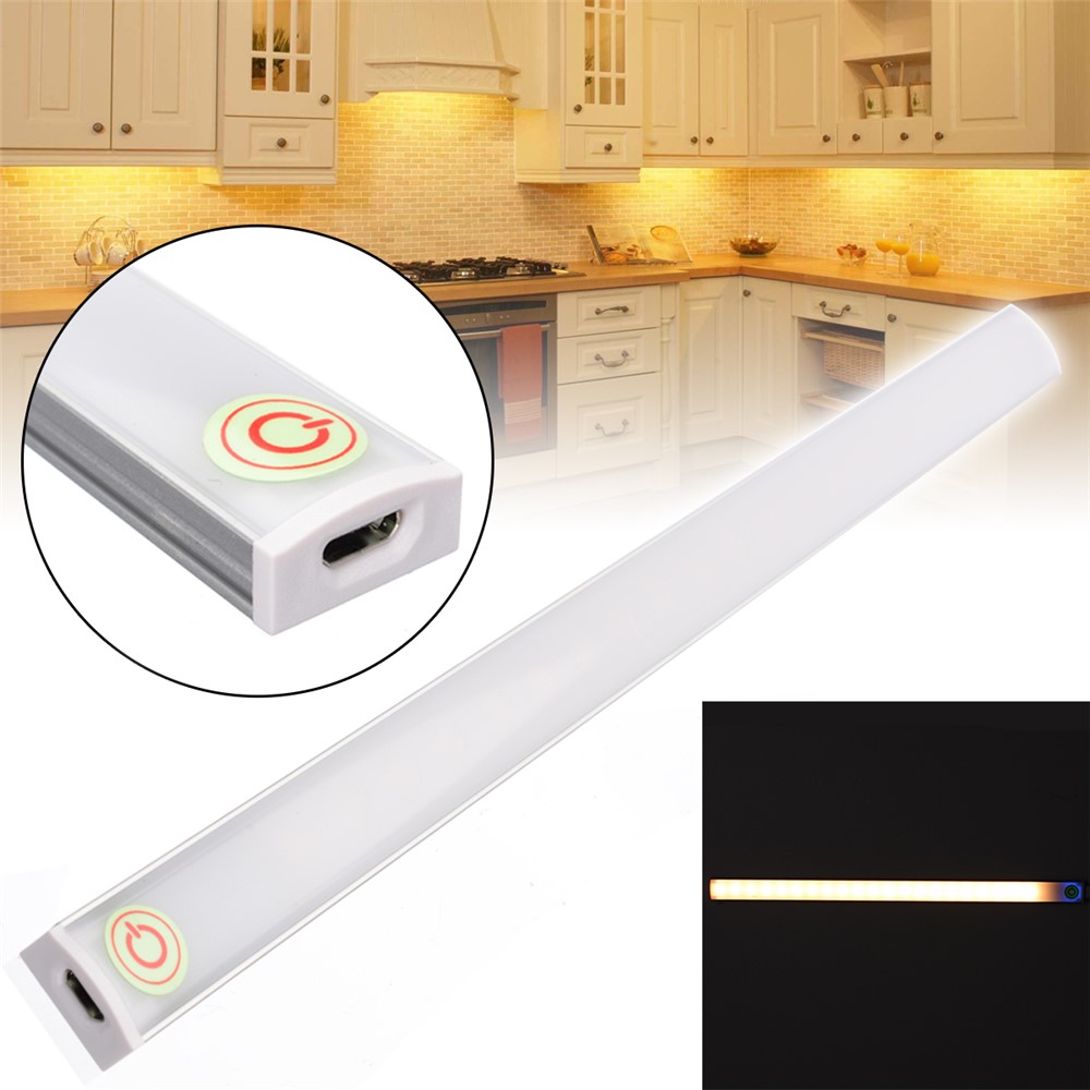 USB Touch Reading Light Eye Protection Dimmable Cabinet Wardrobe Kitchen Camping Lamp Bar-11