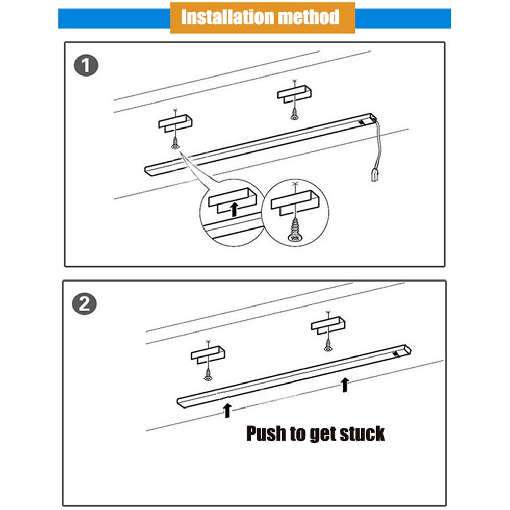 USB Touch Reading Light Eye Protection Dimmable Cabinet Wardrobe Kitchen Camping Lamp Bar-4