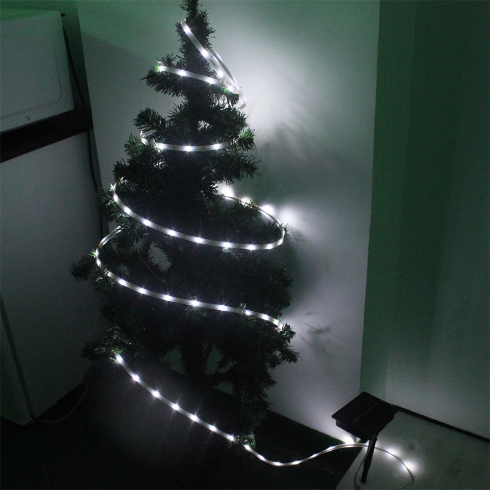 L100 Outdoor LED Tennis Badminton Net Strip Light Solar Lamp for Athletes - White-10