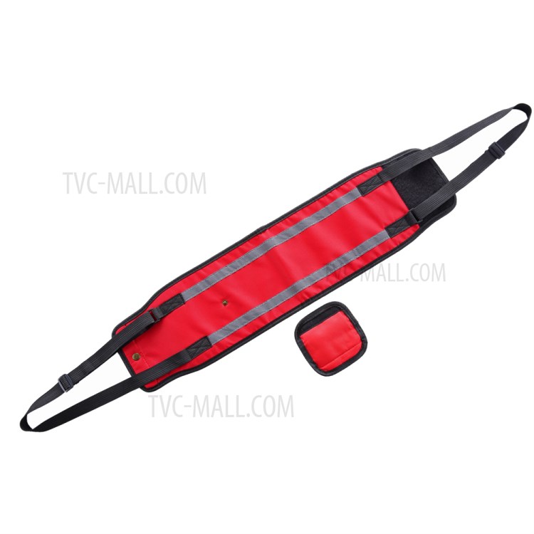 Pet Cinto De Transporte Cão Cinturão De Proteção Ajudando Assistência - Tamanho: M / Vermelho Com Faixa Reflexiva-2