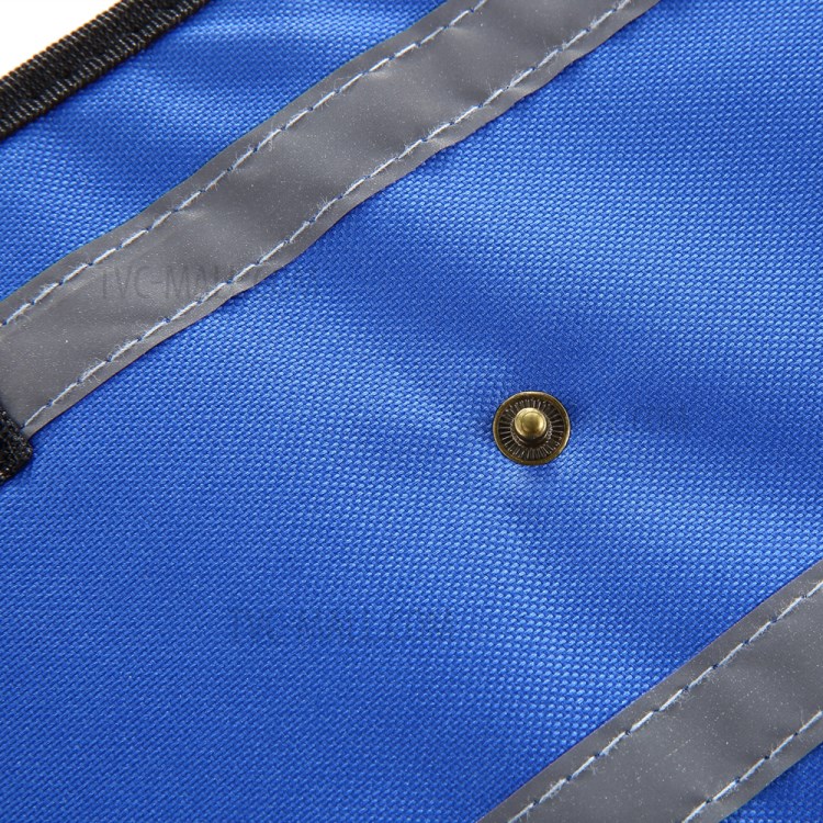 Pet Cinto De Transporte Cão Cinturão De Proteção Ajudando Assistência - Tamanho: M / Azul Com Listra Reflexivo-4