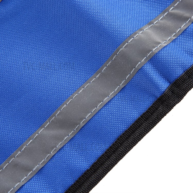 Pet Cinto De Transporte Cão Cinturão De Proteção Ajudando Assistência - Tamanho: M / Azul Com Listra Reflexivo-5