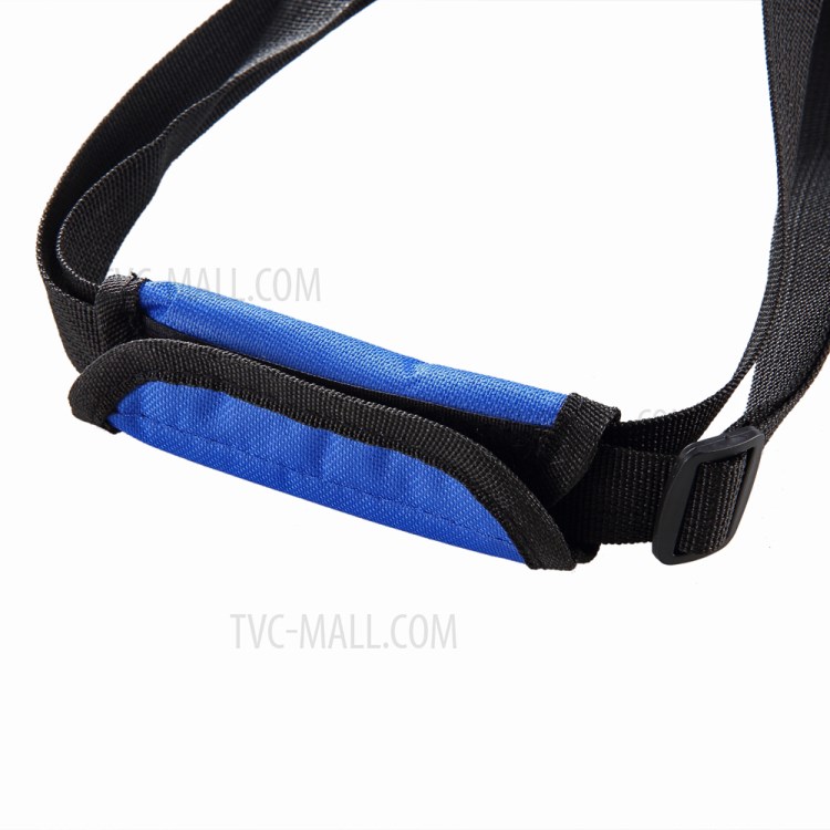 Pet Cinto De Transporte Cão Cinturão De Proteção Ajudando Assistência - Tamanho: M / Azul Com Listra Reflexivo-8