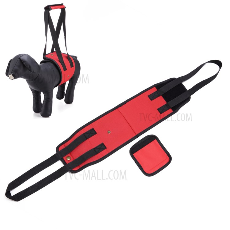 Pet Cinto De Transporte Cão Cinturão De Proteção Ajudando Assistência - Tamanho: M / Vermelho-1