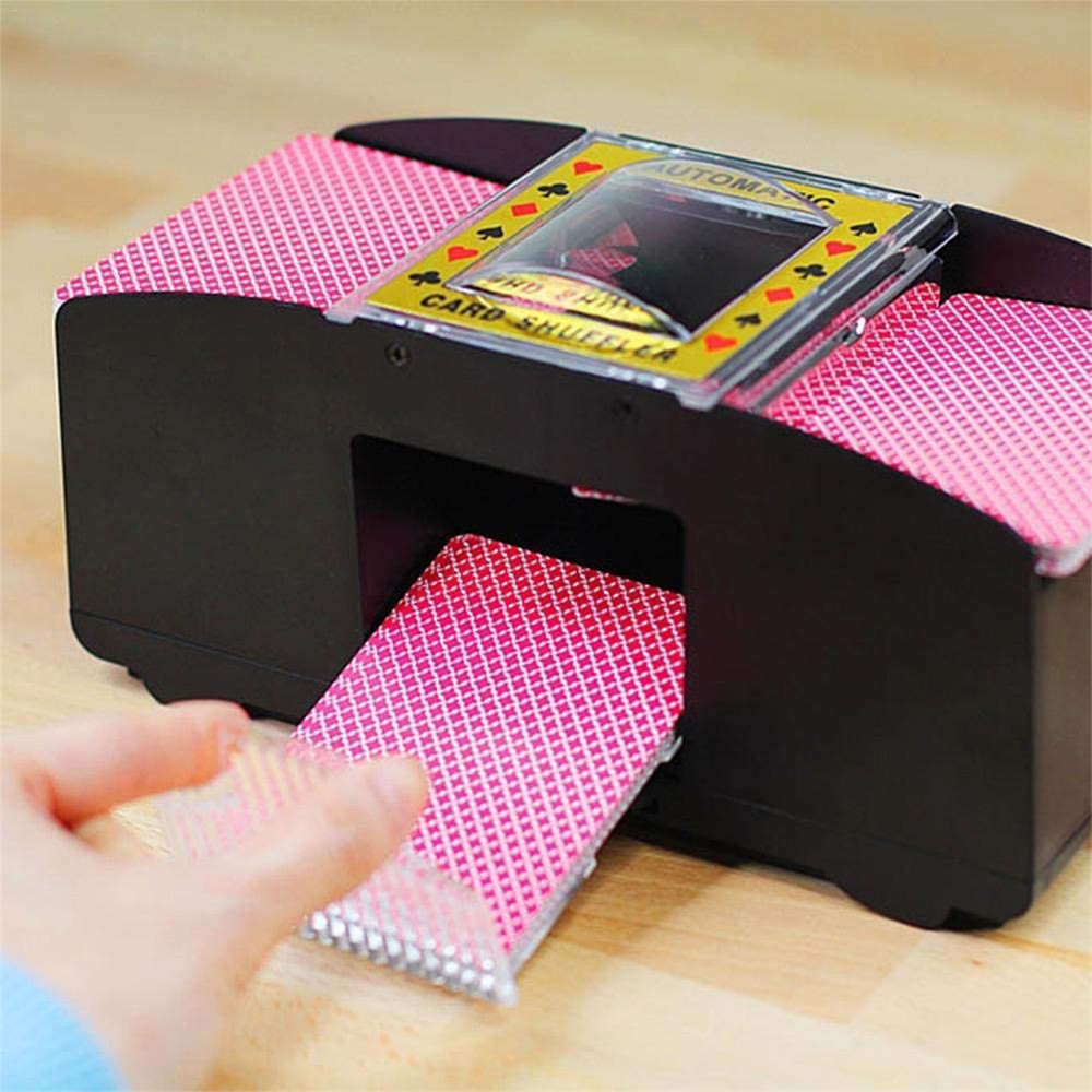 Automatic Poker Card Shuffler Electronic Poker Card Shuffling Machine-4