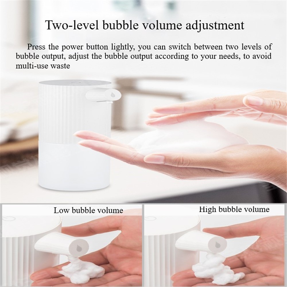 Intelligent Sensor Soap Dispenser Non-punching Touchless Hand Washer Auto Foam Washing Machine for Bathroom Kitchen Hotel-3