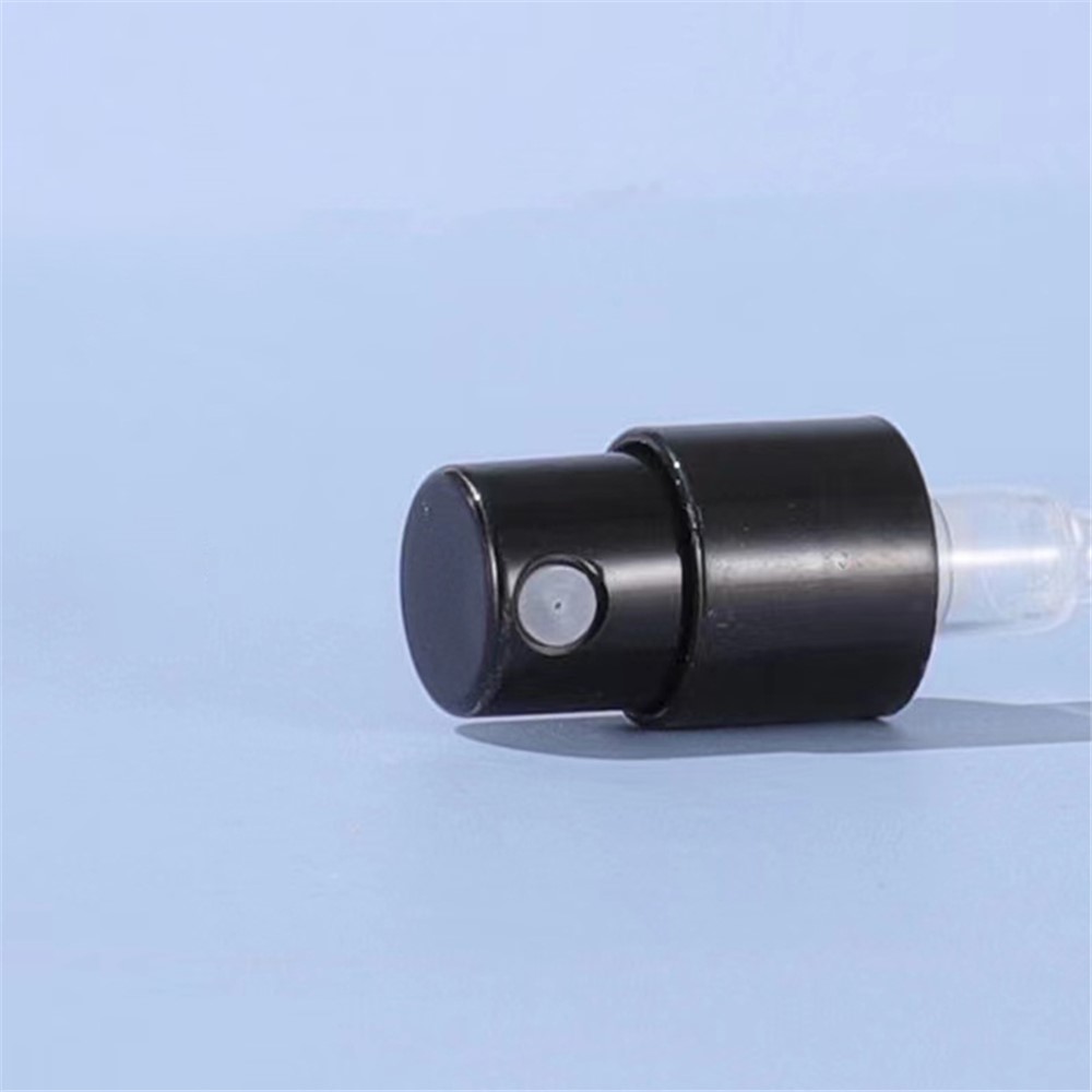 100Pcs 1ml Travel Transparent Glass Perfume Refillable Bottle Mini Portable Spray Bottle - Black-5