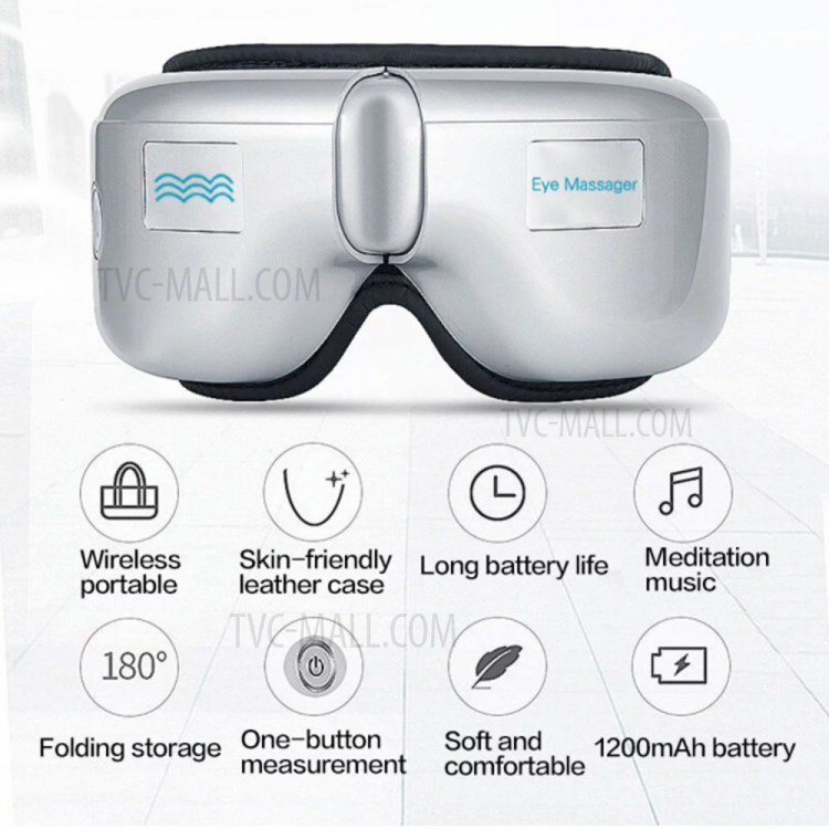 HQ-368 Electric Eye Massager Vibration Rechargeable Foldable Eye Massager-9