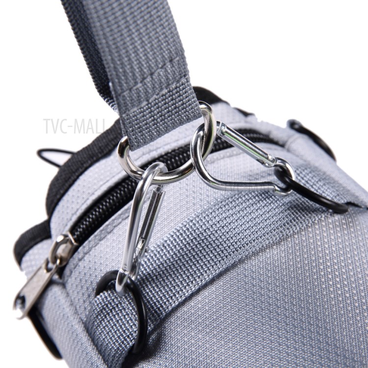 Cão Bolsa Deleite Mãos Pet Saco Da Cintura Treinamento Gratuito Cordão Carrega Brinquedos De Estimação Bolsa De Saco De Cocô De Alimentos - Cinzento-3