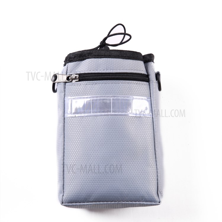 Cão Bolsa Deleite Mãos Pet Saco Da Cintura Treinamento Gratuito Cordão Carrega Brinquedos De Estimação Bolsa De Saco De Cocô De Alimentos - Cinzento-5