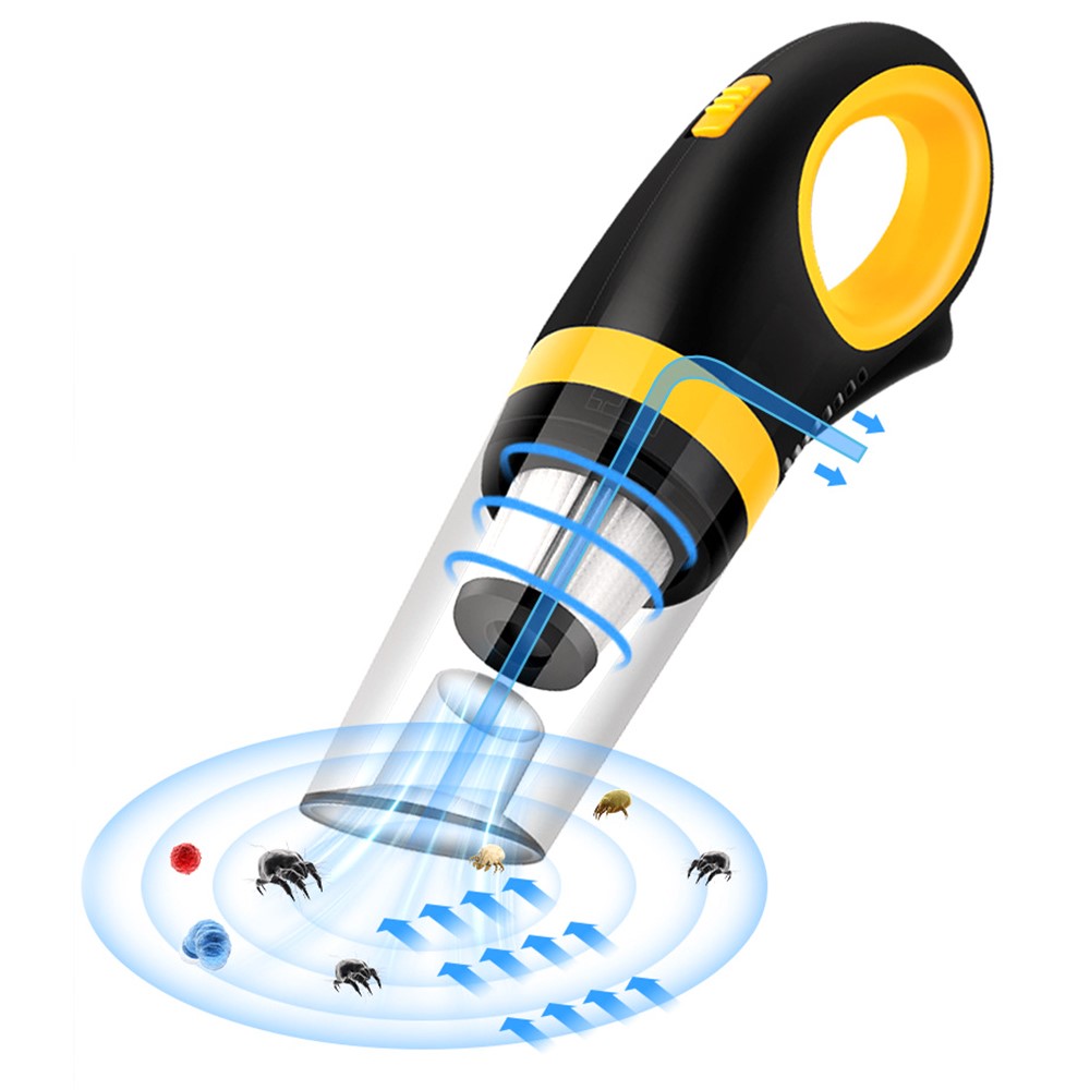 SUITU ST-6610C Car Home Vacuum Cleaner Wireless Rechargeable Wet/Dry Dual-use Handheld Vehicle Vacuum Cleaner-6