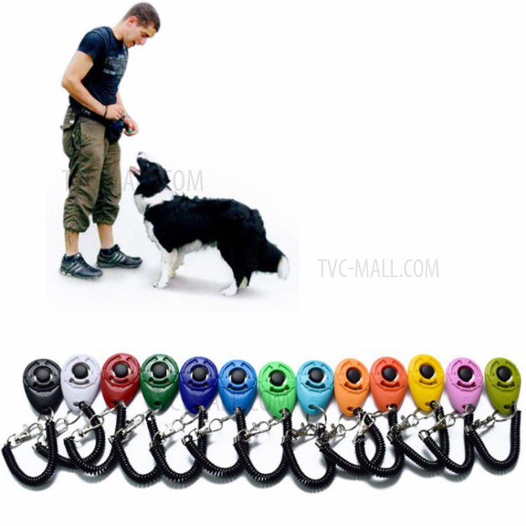 Sound Keychain Dog Clicker Dog Training Anti Bark Device for Dogs Training - Black-2