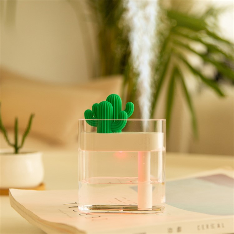 Cactus Aroma Essential Oil Diffuser Air Humidifier for Car Home Office-3