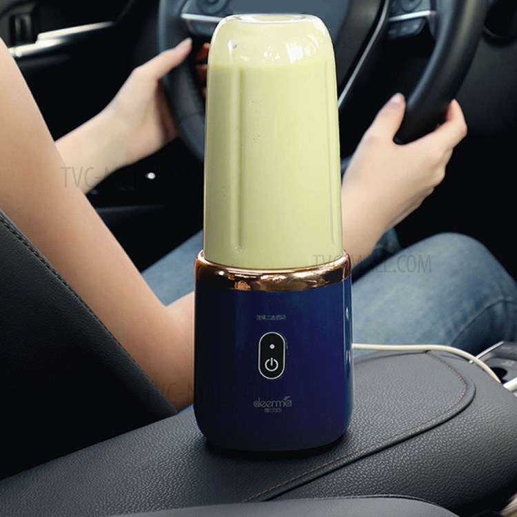 XIAOMI YOUPIN DEERMA NU06 400ML Portable Blender Electric Juicer Automatic Multipurpose Mini Juice Cup Cut Mixer-9