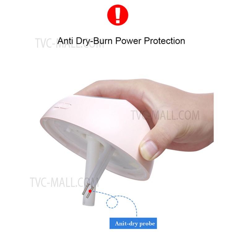 300ml Space Ball Humidifier Portable Atomizer Suitable for Home Car Bedroom Office and Travel - White-8