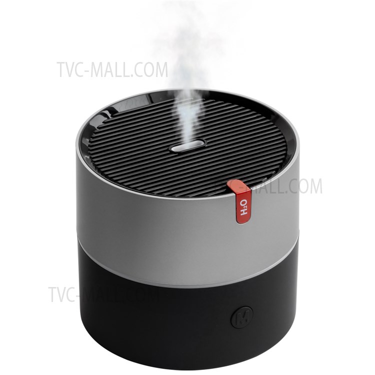 WX107 230ml Aroma Diffuser Air Humidifier Ultrasonic Fragrance Diffuser Essential Oil Humidifier Mist Maker Fogger with Light for Home Car - Silver-1