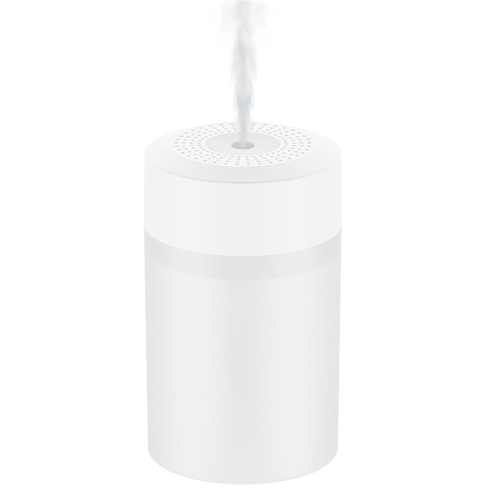 DQ126 300ml Simple Style Humidifier Car Home Air Purifier Lightweight Mist Maker Portable Sprayer Support USB Charging - White-1