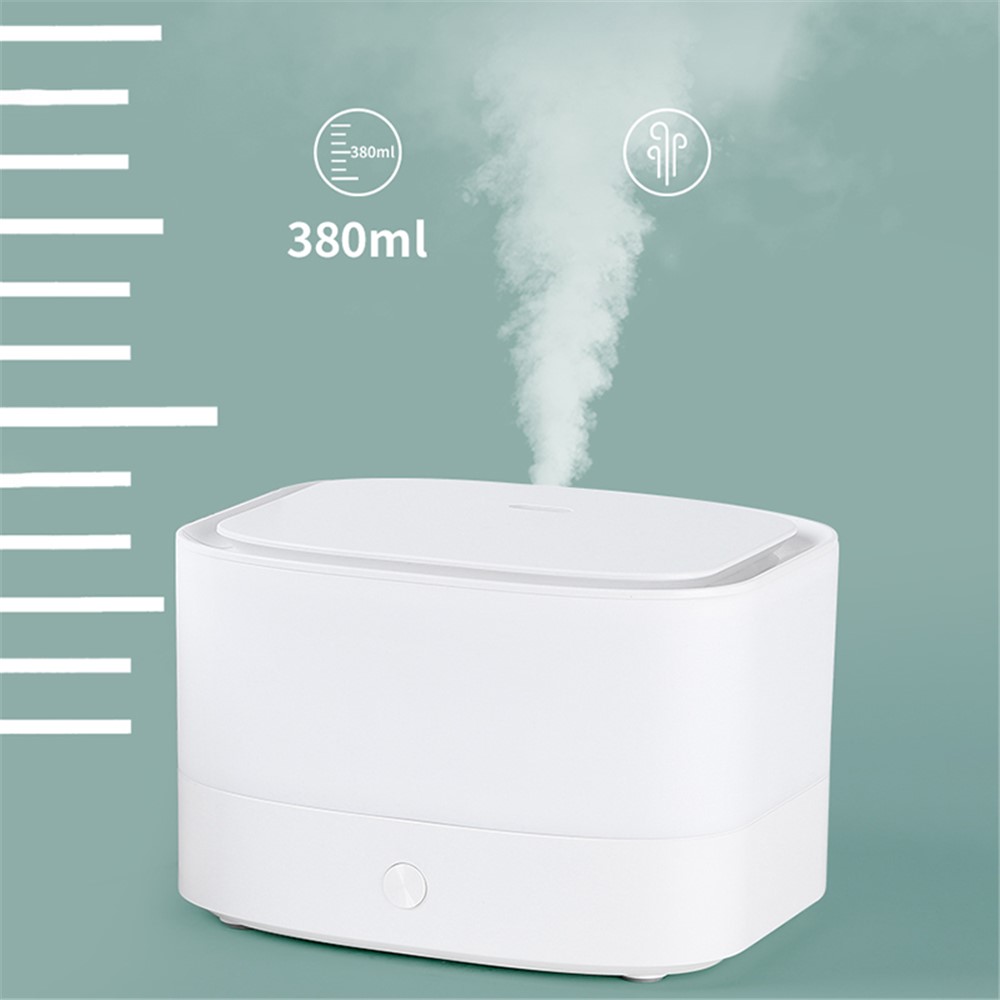 D5 380ml Air Humidifier Óleo Essencial Diffuser Silent Atomizer Mist Fabricante Com Luz Da Noite Para Escritório Em Casa