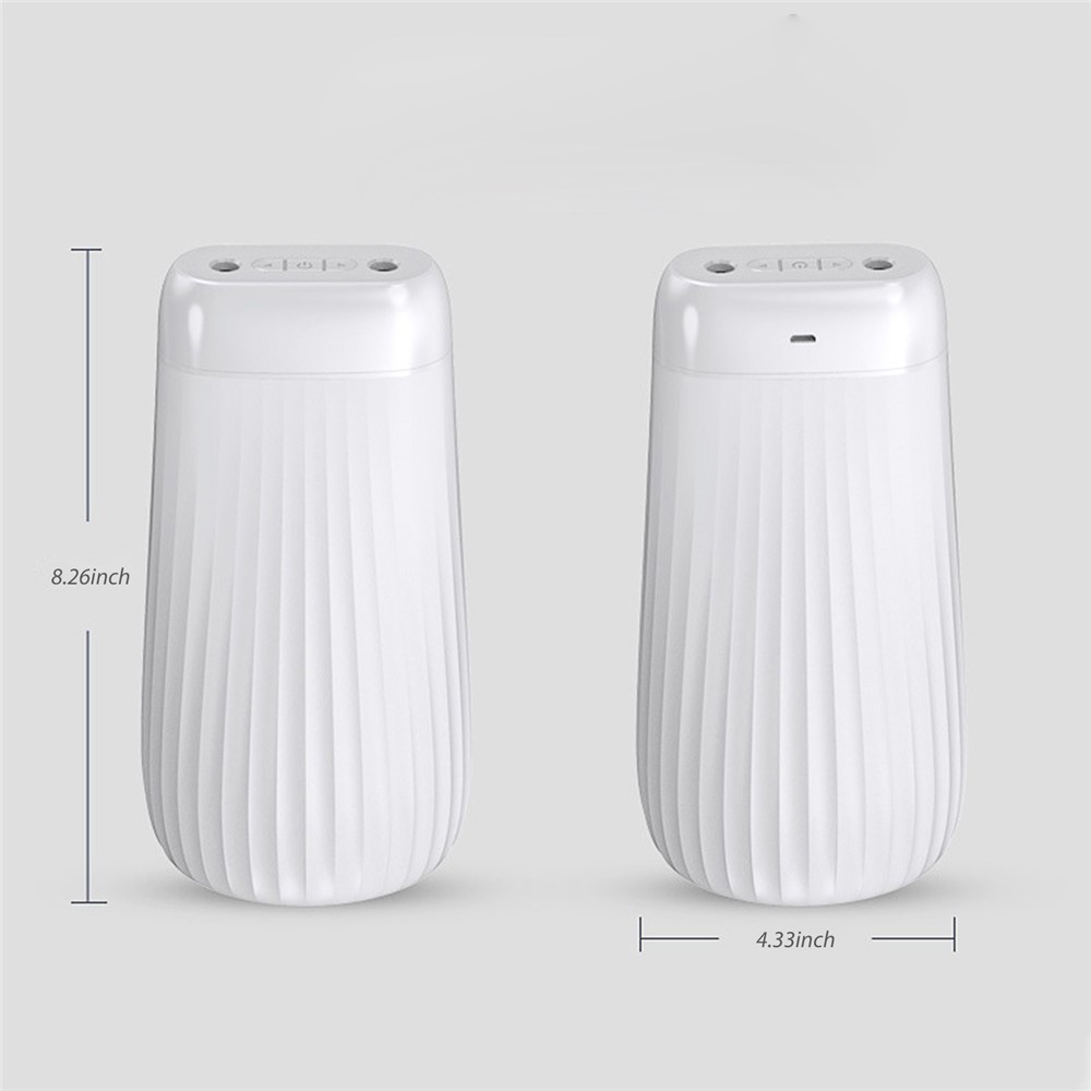 Mist Humidifier 1000ml Dual Spouts Cold LED Night Light Silent Home Humidifier Diffuser - Pink-8