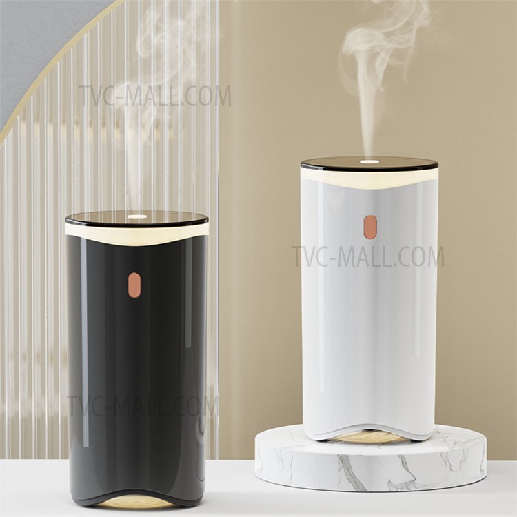 U18 Home Car Humidifier Mist Maker Essential Oil Aroma Diffuser with LED Colorful Light - White-10