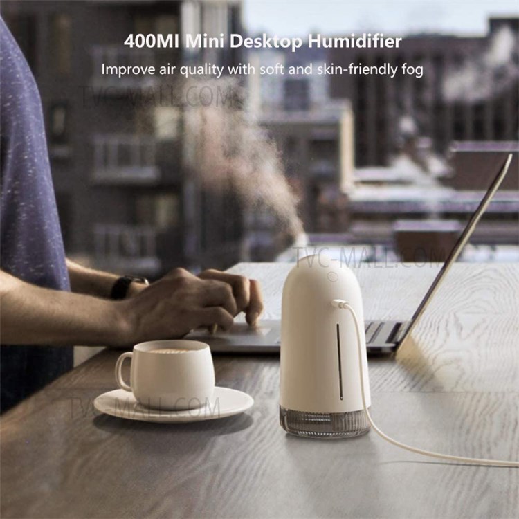 UGREEN Mini Cool Mist Diffuser Portable Humidifier Auto Power Off 2 Spray Modes for Bedroom Travel Home Office-6