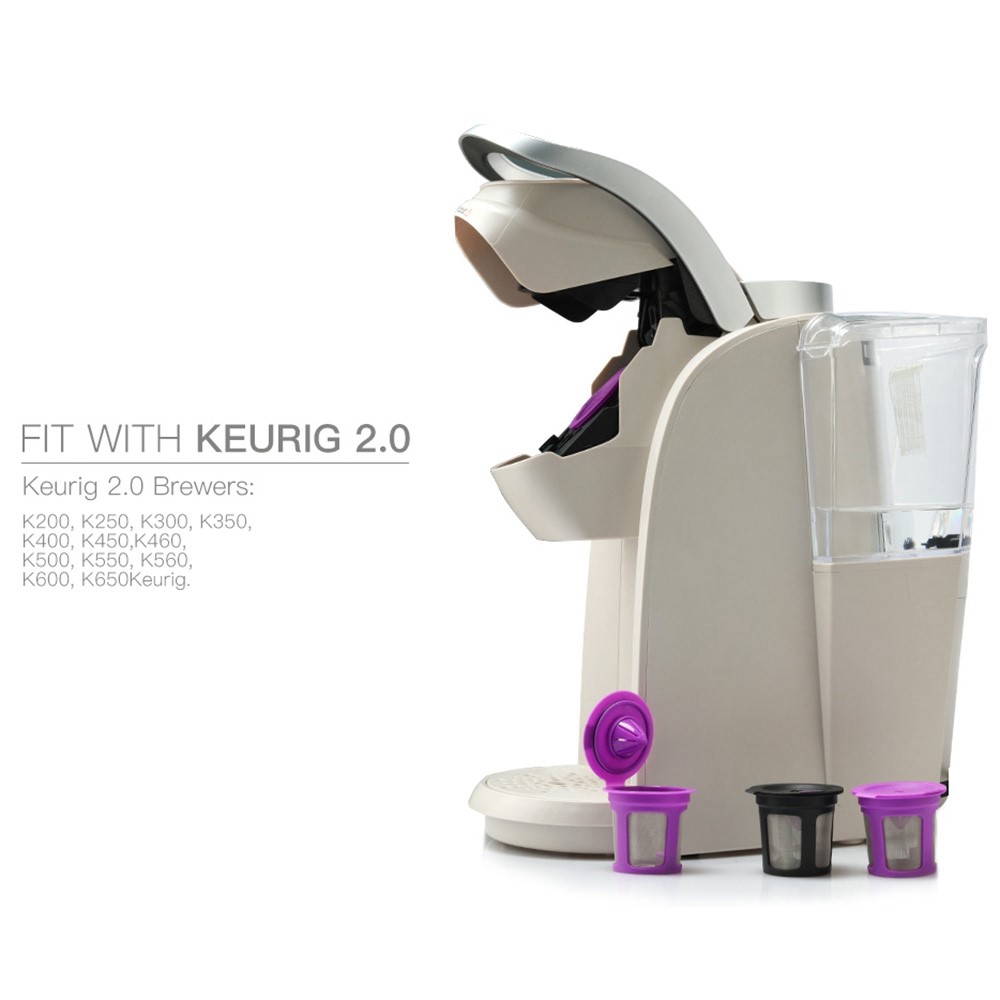 For Keurig 1.0/2.0 K Cup 53ml PP+304 