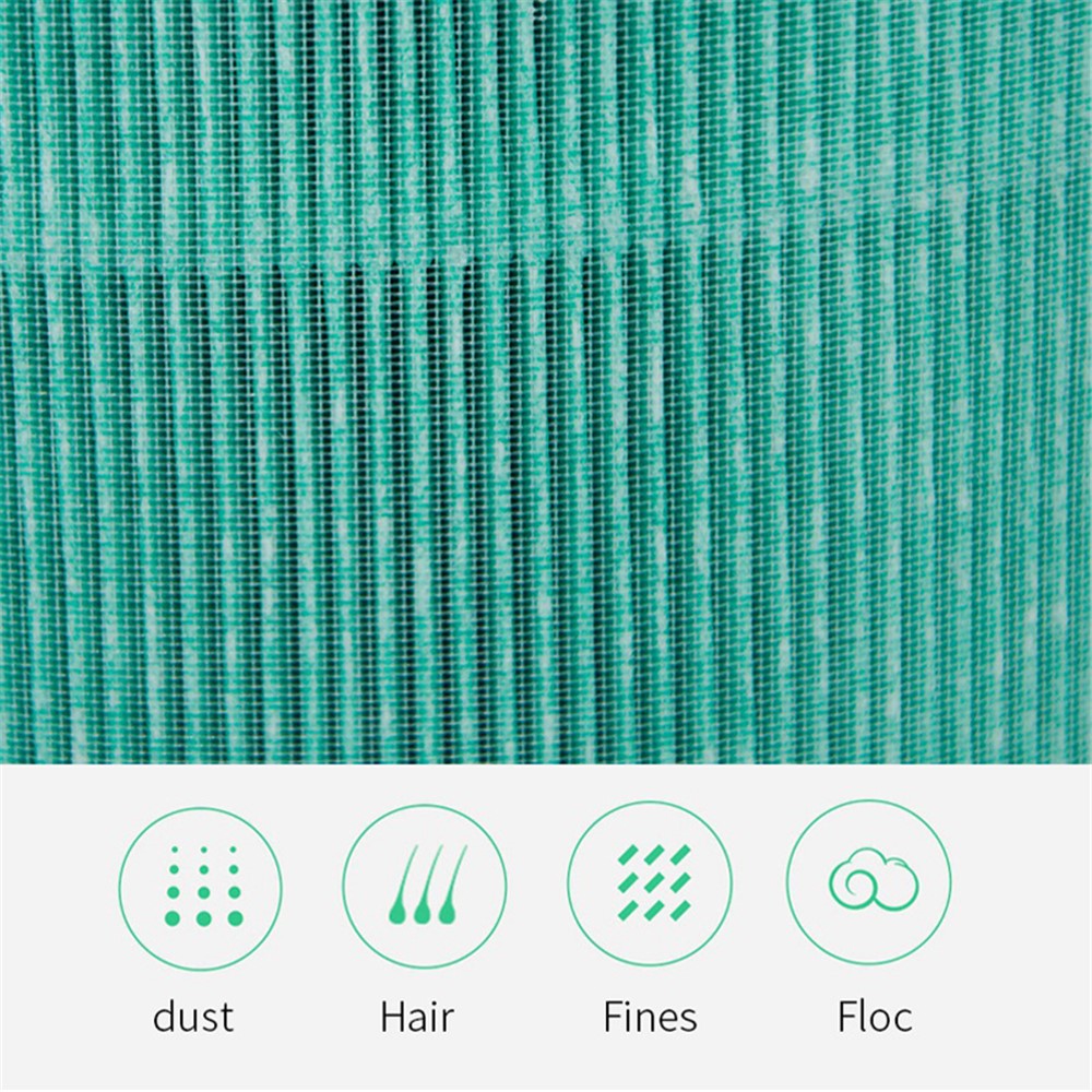 PM2.5 Air Purifier Three-layer Activated Carbon Filter for Xiaomi Air Purifier 1/2/3/Pro - Green-4