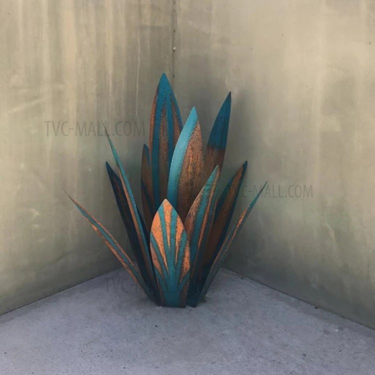 Mini Artificial Agave Sculpture Garden Home Decor-1