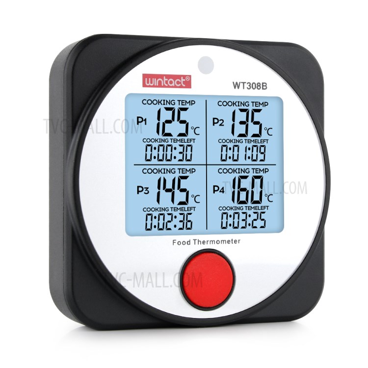 WINTACT WT308A Food Meat Thermometer Large LCD Screen Kitchen BBQ Thermometer (BPA Free, No FDA Certification)-9