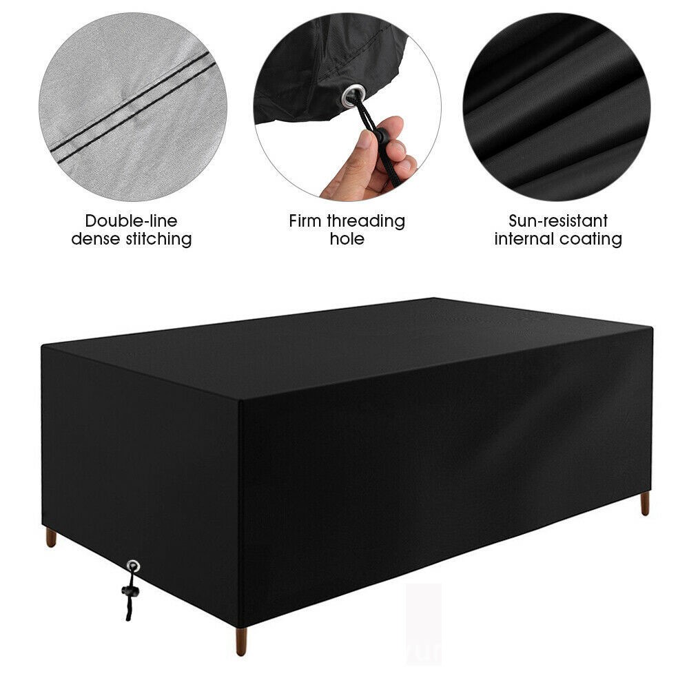 Whole 213x132x74cm 210d Oxford Cloth Waterproof Dustproof Outdoor Garden Yard Table Cover Furniture Protector From China Tvc Mall Com Whole 213x132x74cm 210d Oxford, Waterproof Outdoor Table Protector