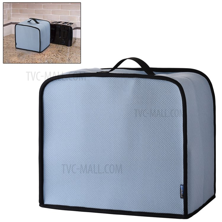 Toaster Oven Dust Cover Kitchen Appliance Case with Handle - Blue-1