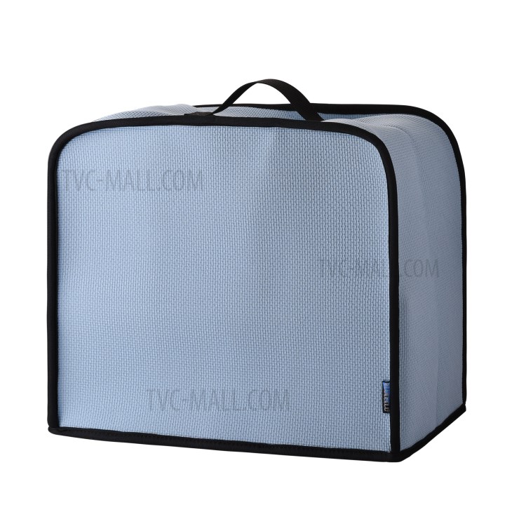 Toaster Oven Dust Cover Kitchen Appliance Case with Handle - Blue-2
