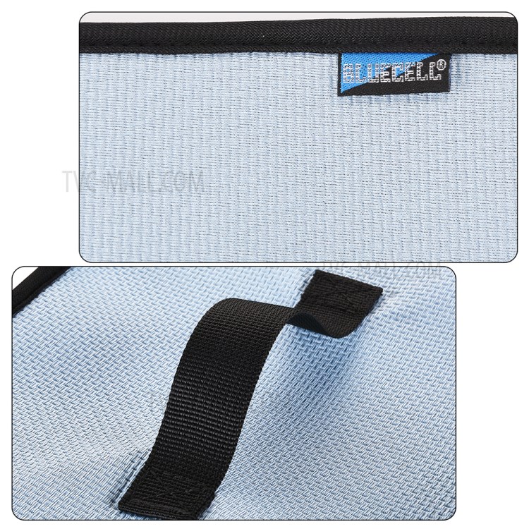 Toaster Oven Dust Cover Kitchen Appliance Case with Handle - Blue-6