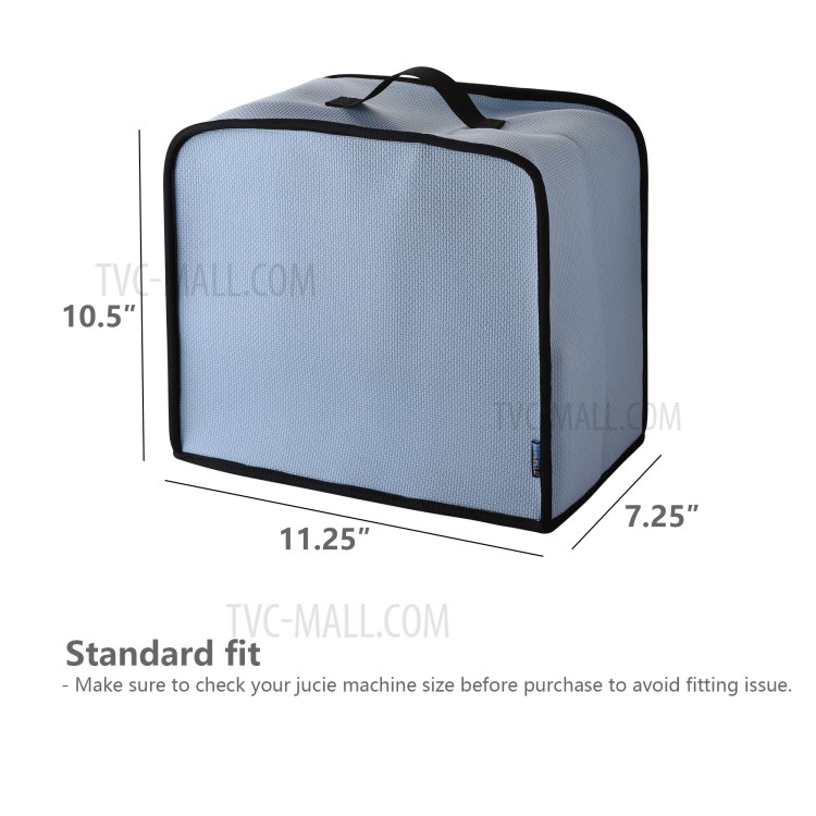 Toaster Oven Dust Cover Kitchen Appliance Case with Handle - Blue-8