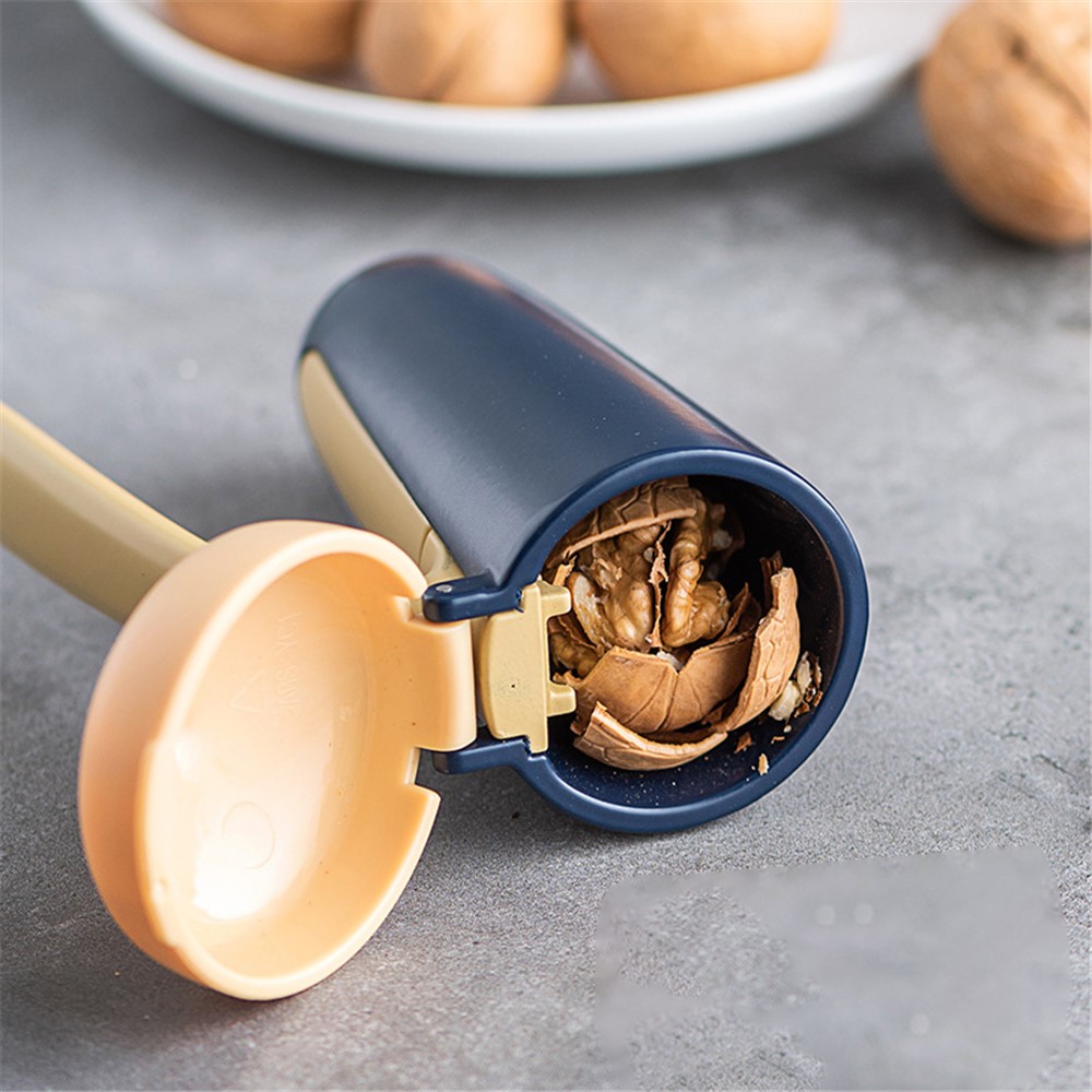 Labor-Saving Nut Cracker Opener Kitchen Sheller Nuts Metal Cracking Tool (without FDA Certificate, BPA Free)-6