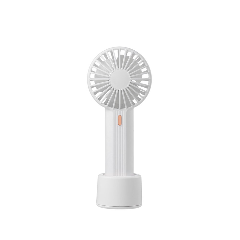 F851 Wiederaufladbarer Tragbarer Handheld-Hang-Mini-Fan Für Bürowohnheim - Weiß-1