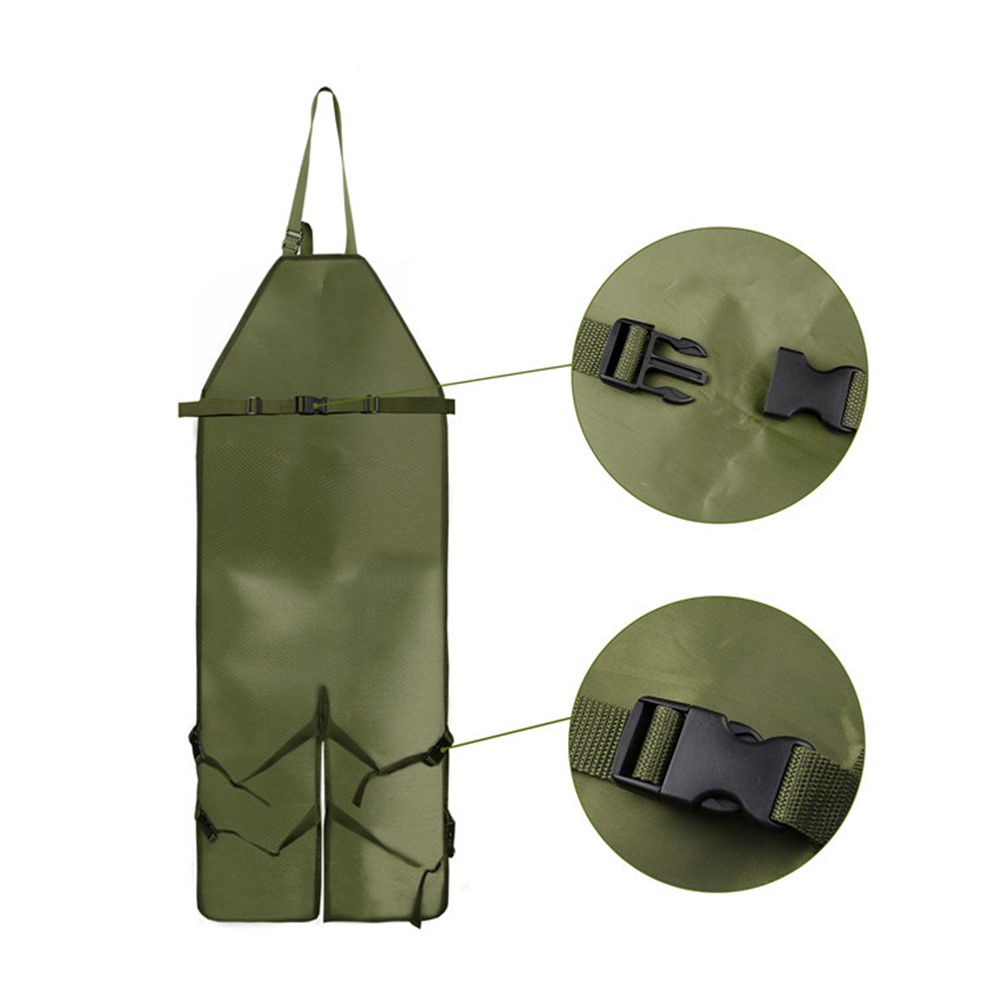 MTP-804 Oxford Fabric Gardening Apron with Multiple Pockets for Outdoor Lawn Mowing-2