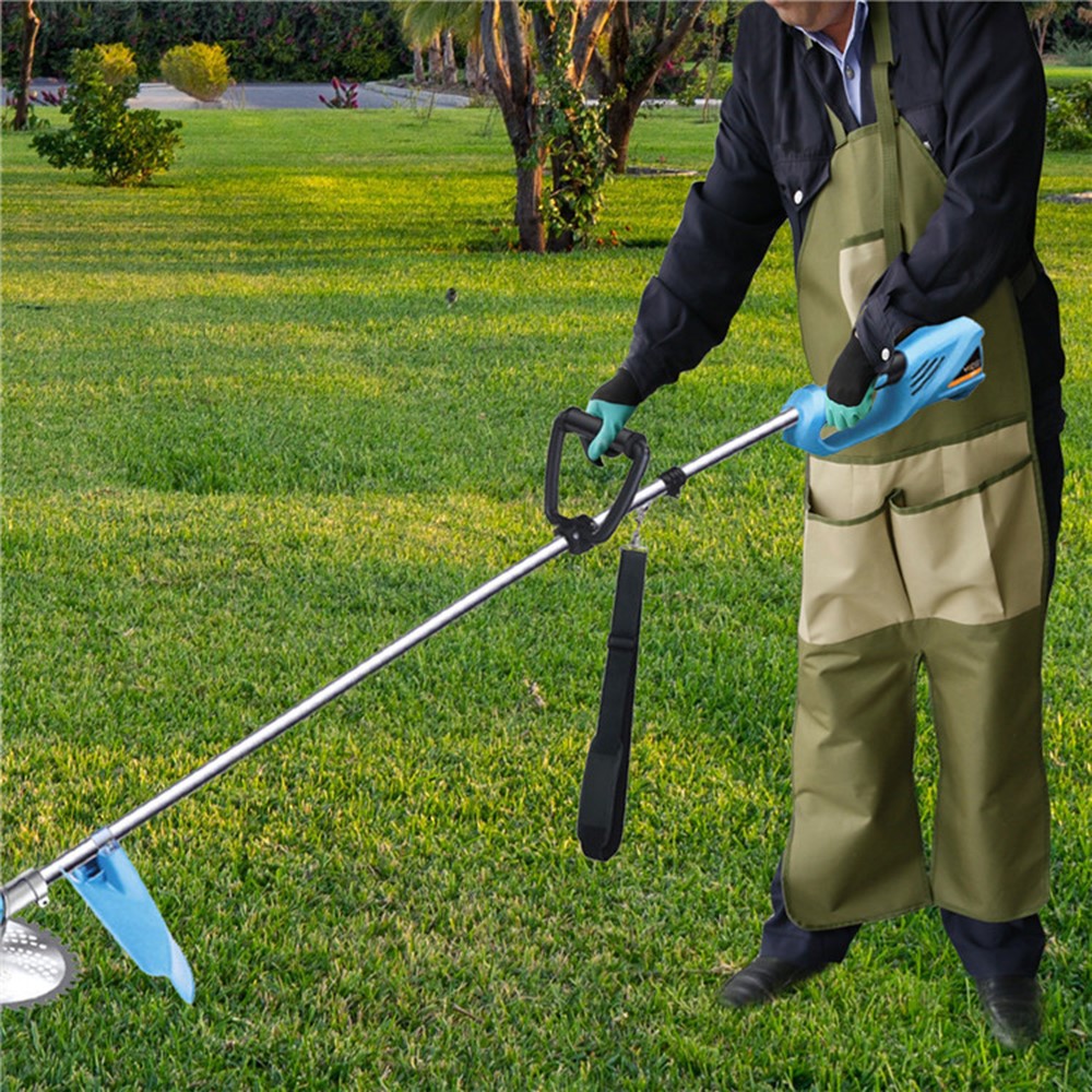 MTP-804 Oxford Fabric Gardening Apron with Multiple Pockets for Outdoor Lawn Mowing-5