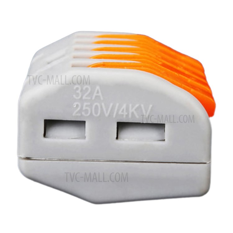 67Pcs 2/3/5 Port Compact Wire Wiring Connector Fast Connection Lever Conductor Terminal Block-5