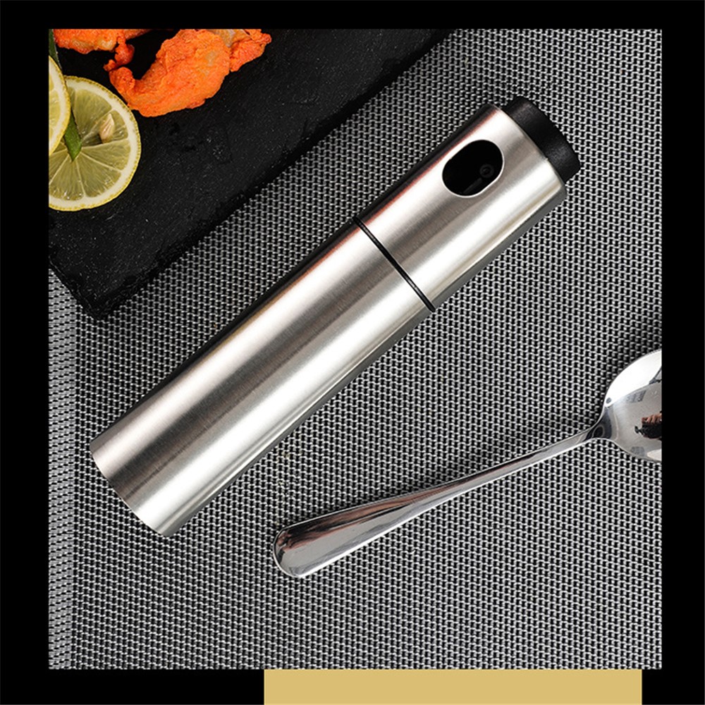100ml BPA Free 304 Stainless Steel Oil Vinegar Soy Sauce Sprayer Kitchen Cooking Barbecue Spray Bottle (without FDA Certificate)-7