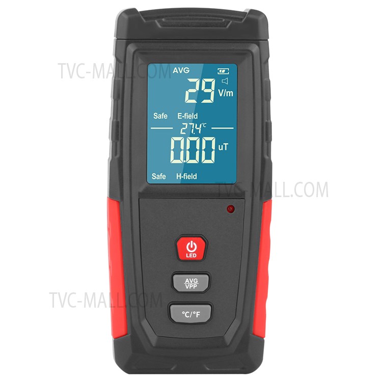 WINTACT WT3121 Digital LCD EMF Meter Electromagnetic Radiation Tester Electric Field Magnetic Field Dosimeter Handheld Detector-2