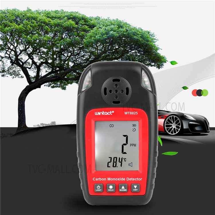 WINTACT WT8825 Carbon Monoxide Detector Digital LCD CO Gas Tester Air Quality Carbon Monoxide Detecting Gauge-5