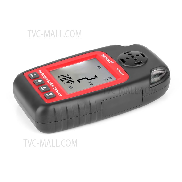 WINTACT WT8822 Hydrogen Sulfide Detector H2S Gas Sensor High Sensitive Poisoning Alarm Tester-8