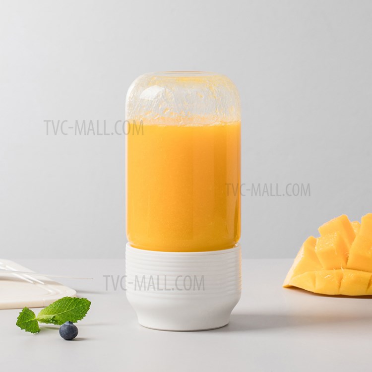 XIAOMI YOUPIN JORDAN & JUDY VC052 Portable Juice Maker Machine Fruit Juicer - Beige-3