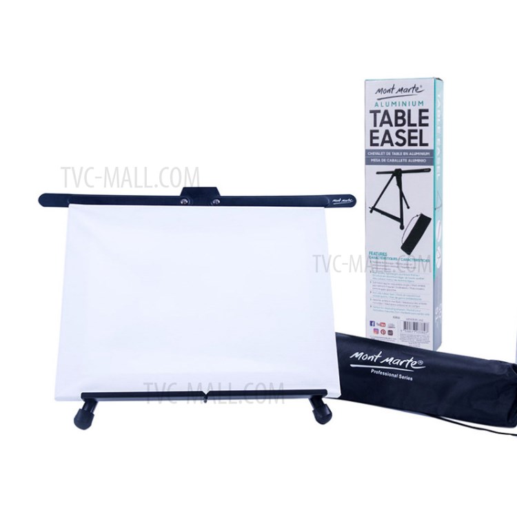 Aluminum Table Easel Tripod Display Easel with Adjustable Height-1