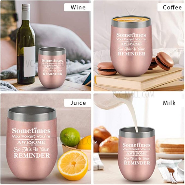360ml Termos Thermo Drink Vacuum Insulated Water Bottle Stainless Steel Egg Shell Cup-2
