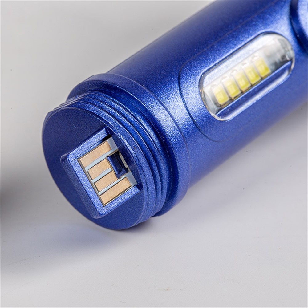 E-SMARTER S16 COB Strong Light Flashlight Torch Spotlight with Side Light Night Fishing Camping Lamp-5