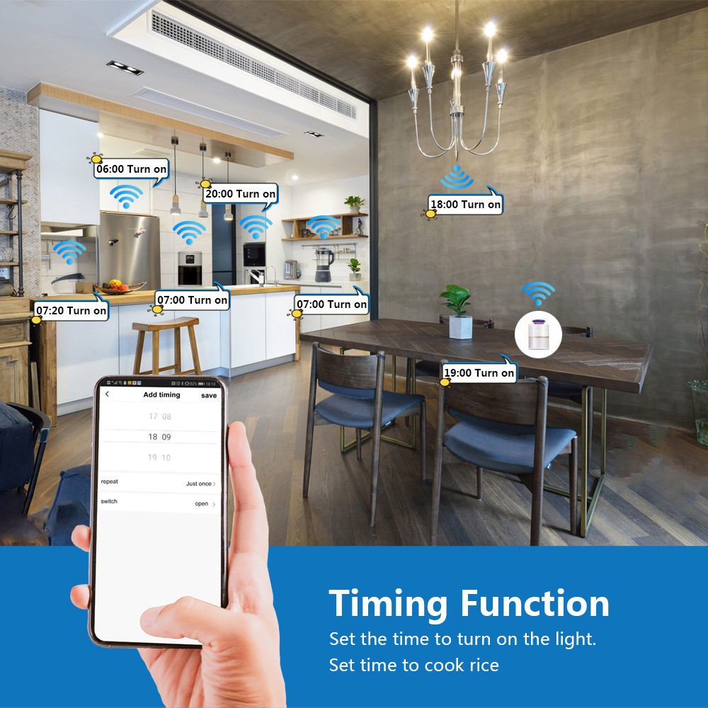 SMATRUL WHD04 Tuya Smart Life APP WiFi + RF 433Mhz Relay Timer Module Smart Switch Controller-6